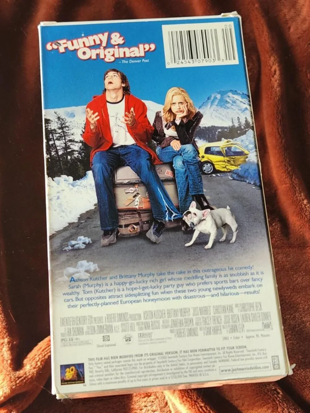 Just Married - 2003 - White VHS